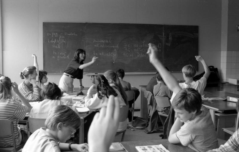 Juni 1988 Bonn Gymnasium - Englischunterricht